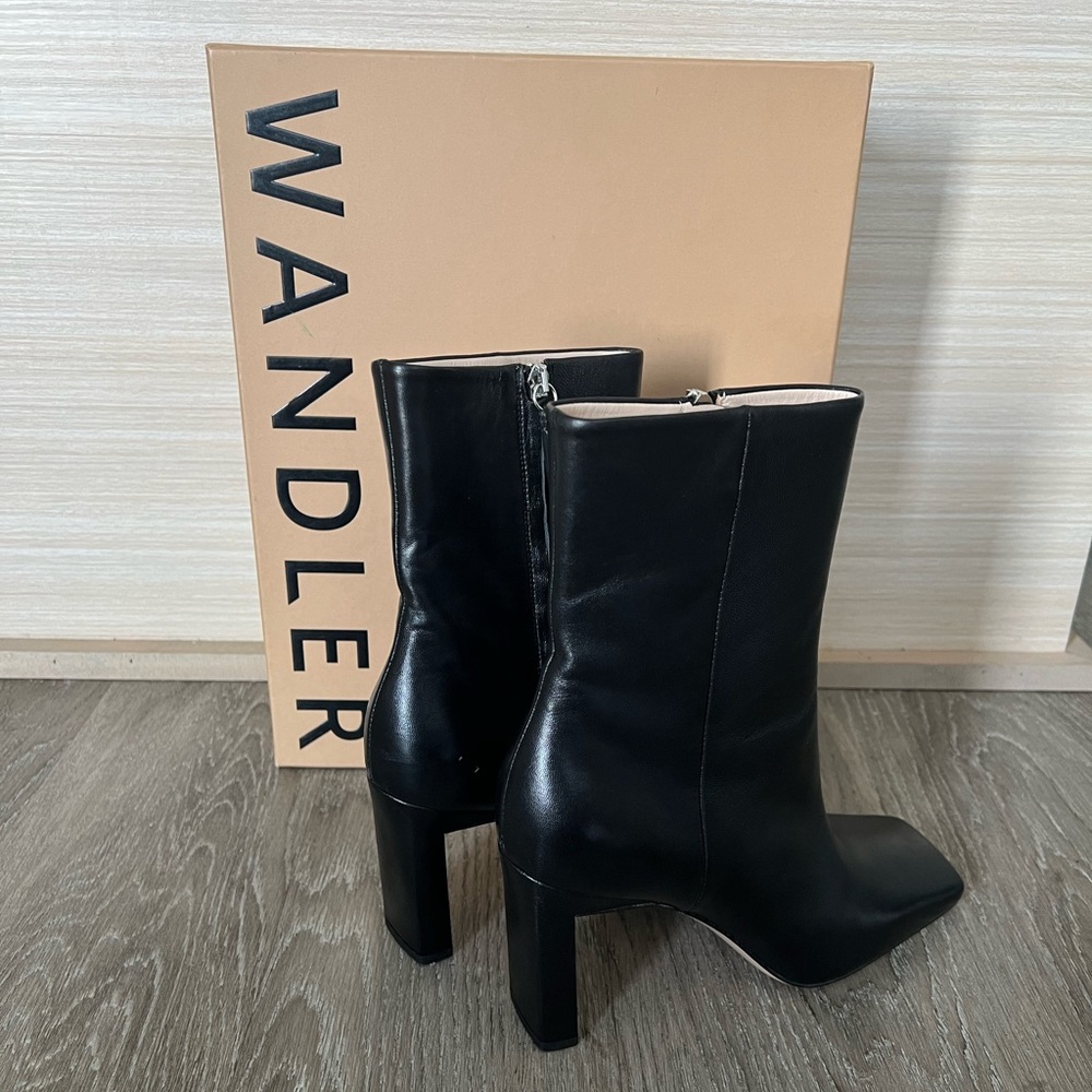 Wandler Isa leather ankle boots